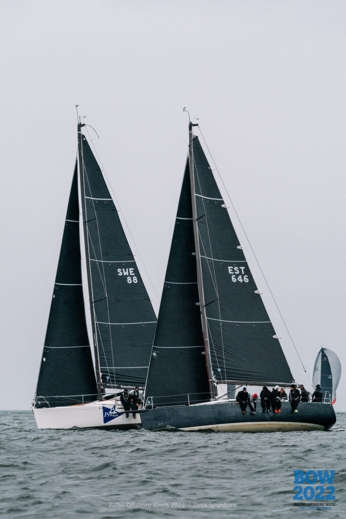 Team Pro4U and Katariina II neck and neck in the BOW2022 offshore race - photo © Janis Spurdzins